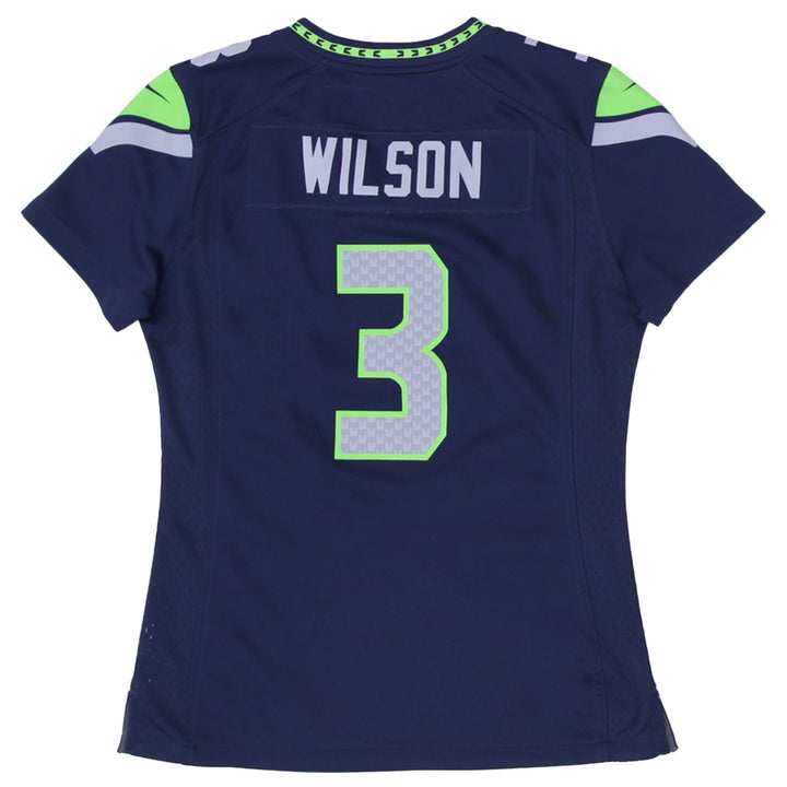 Ladies Nike Seattle Seahawks Russell Wilson #3 NFL Jersey