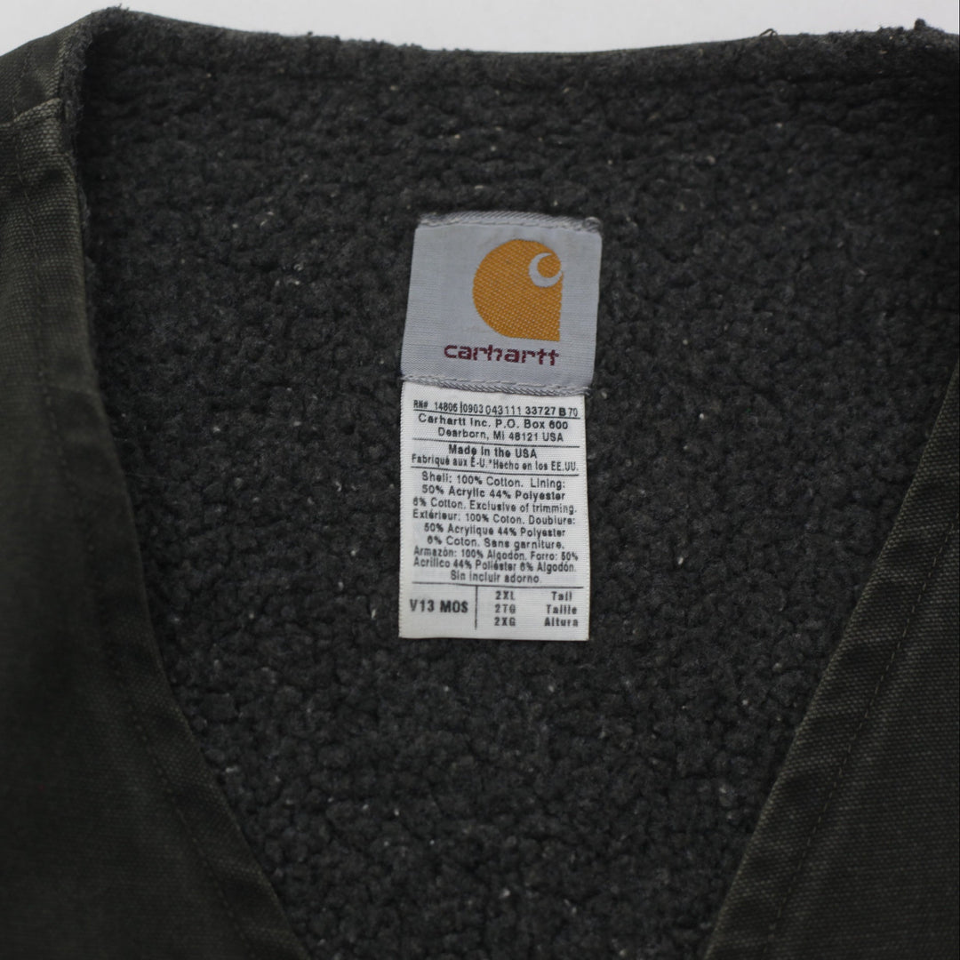 Vintage Carhartt V13 MOS Sherpa Lined Vest