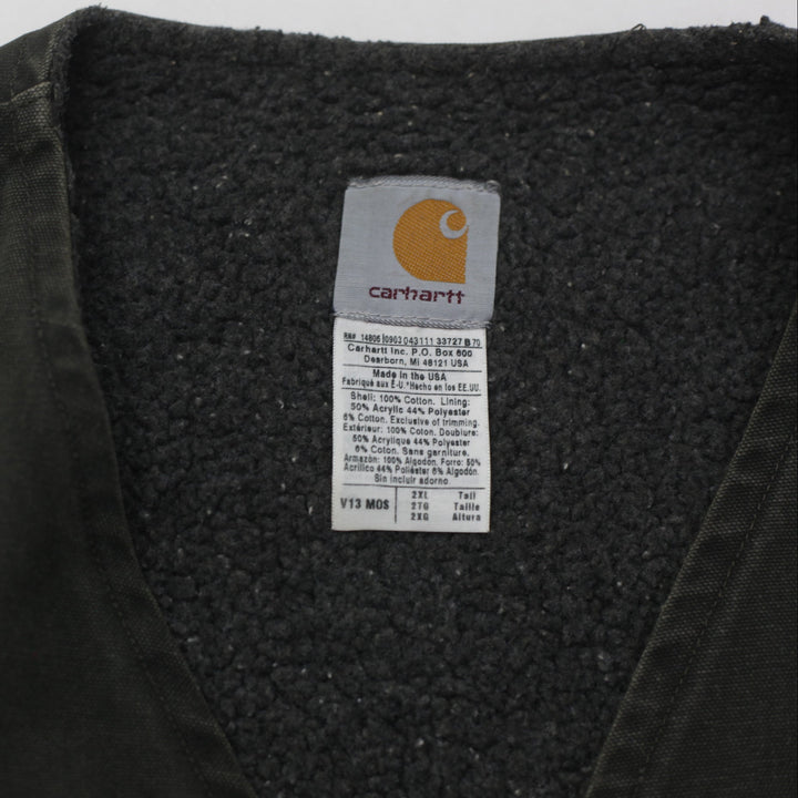 Vintage Carhartt V13 MOS Sherpa Lined Vest