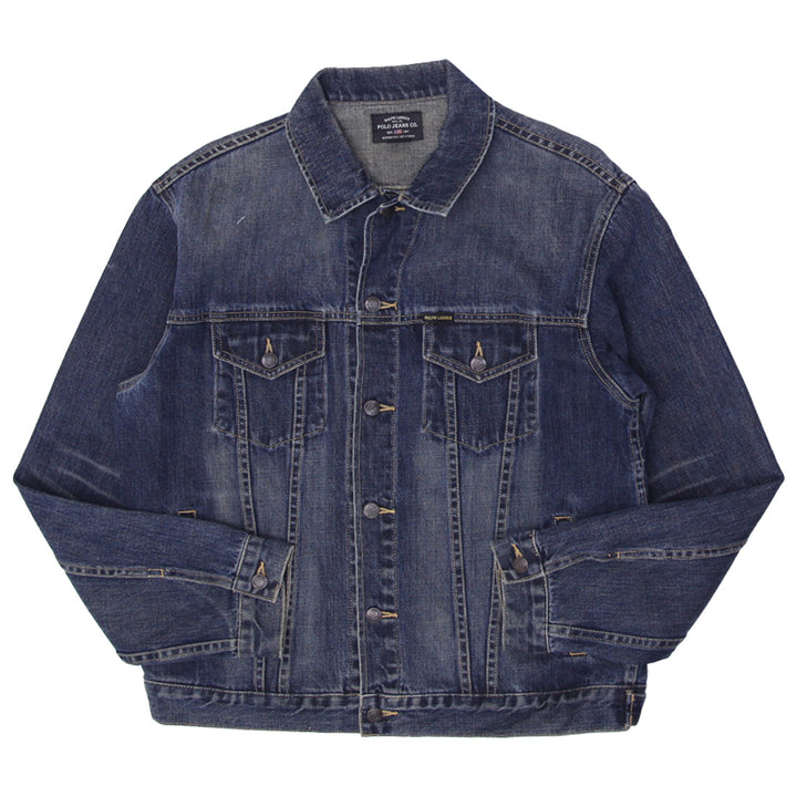 Vintage Ralph Lauren Polo Jeans Denim Tracker Jacket