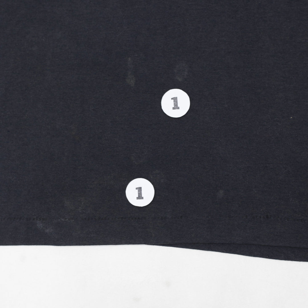 Vintage Humeur Design T-Shirt Black Graphic Cartoon Size XL | Migration_T-Shirt - Detail View | Fashion Rerun