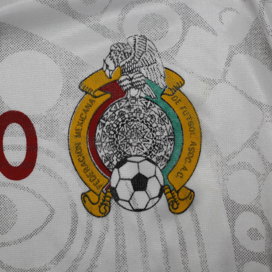 Vintage 1998-99 Mexico Team Soccer Football Shirt Jersey Away Size S | Migration_Jerseys - Back View | Fashion Rerun