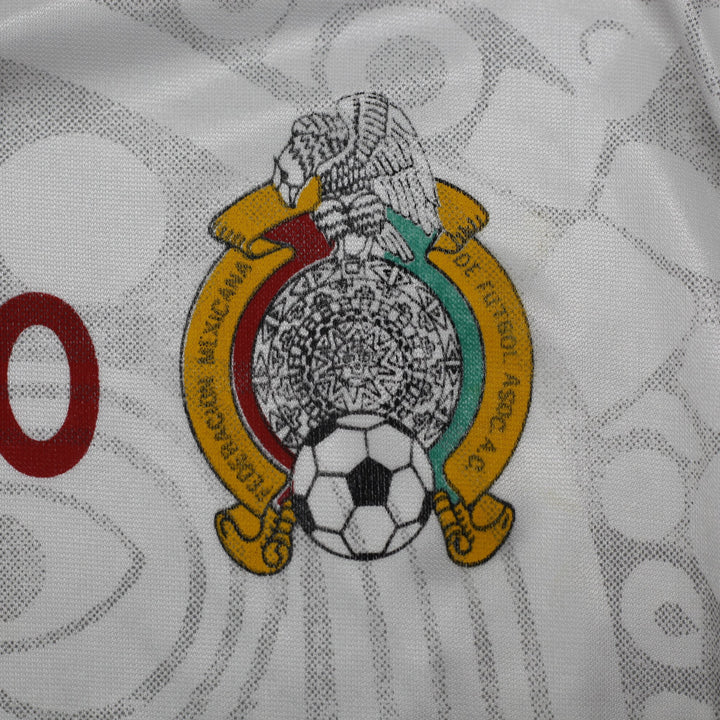 Vintage 1998-99 Mexico Team Soccer Football Shirt Jersey Away Size S | Migration_Jerseys - Back View | Fashion Rerun
