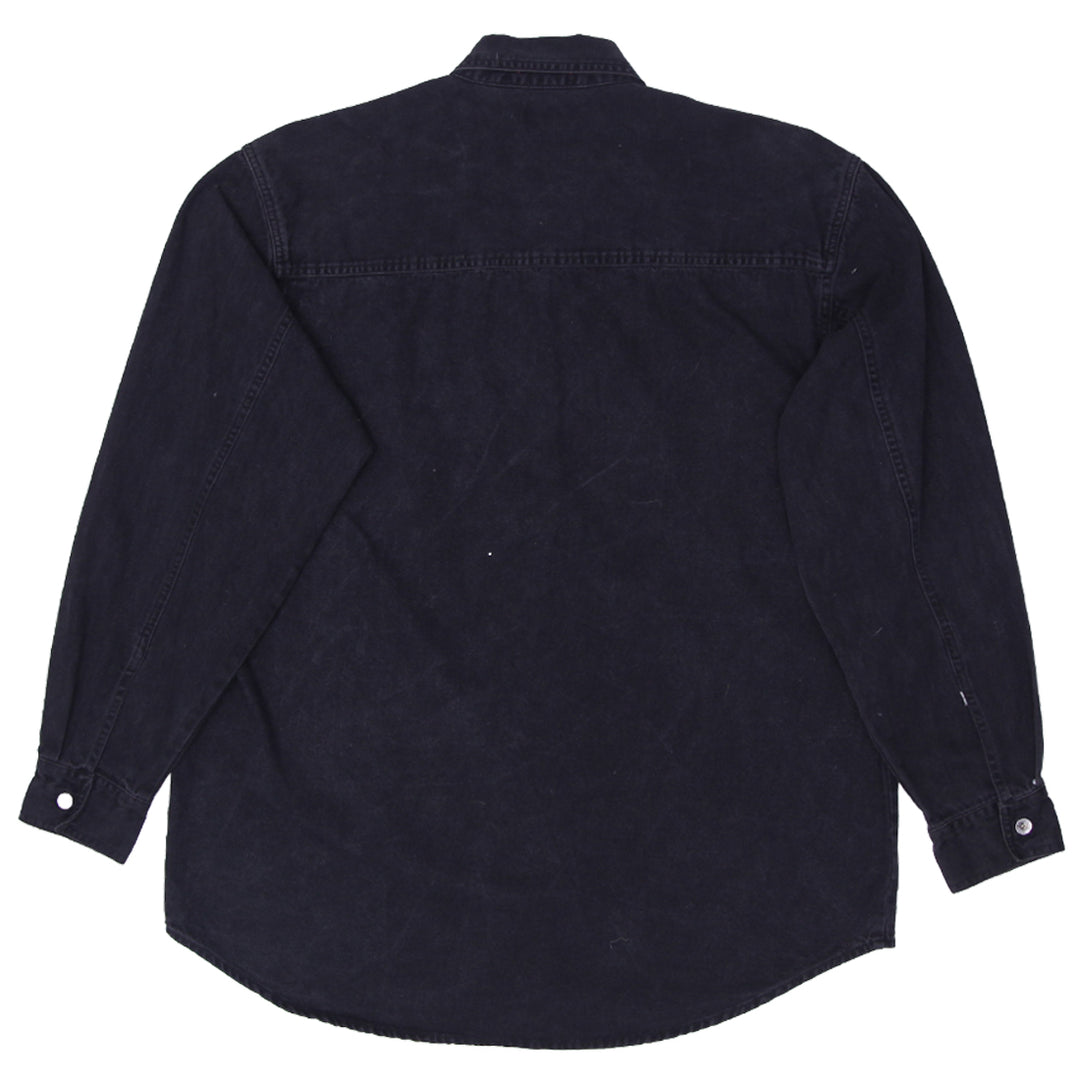 Mens Levi's Loose Fit Black Button-Up Denim Shirt - Fashion Rerun Vintage Migration_Shirt