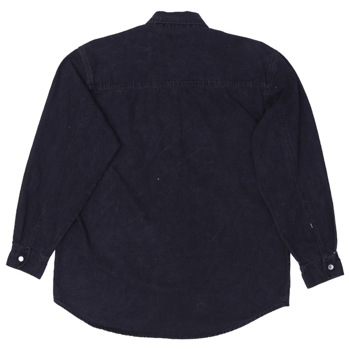 Mens Levi's Loose Fit Black Button-Up Denim Shirt - Fashion Rerun Vintage Migration_Shirt