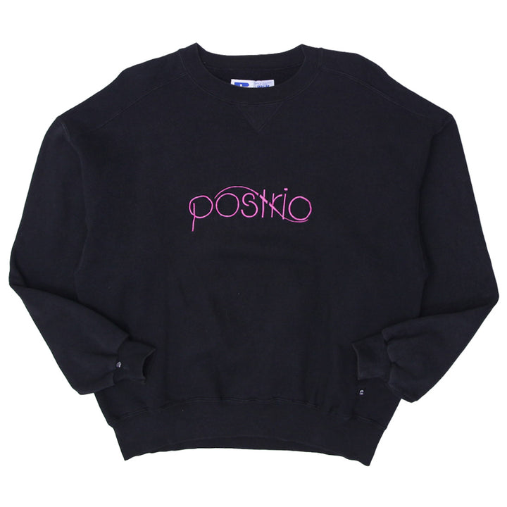 Vintage Russell Athletic Postrio Black Sweatshirt