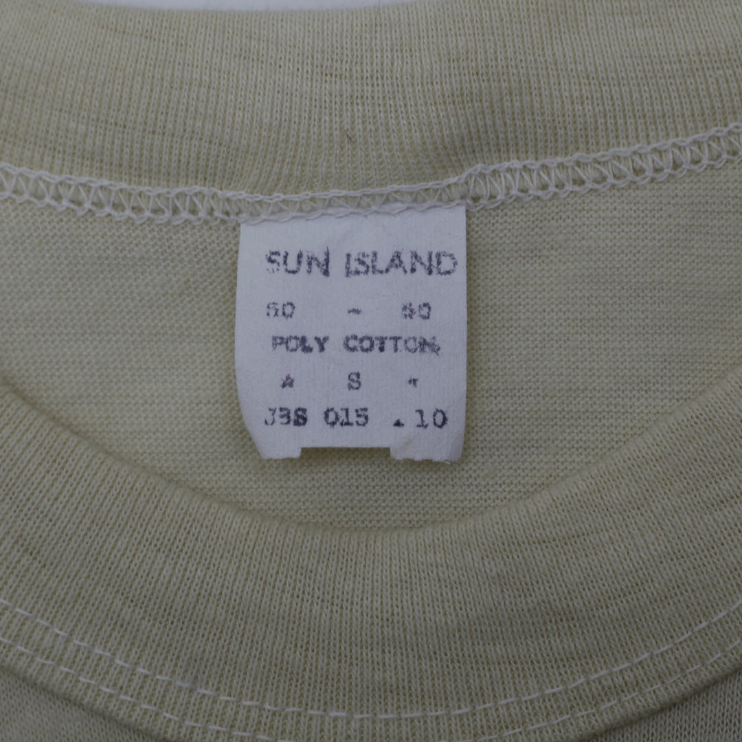 Vintage Mens Sun Island Jamaica Beach Bums Souvenir T-Shirt
