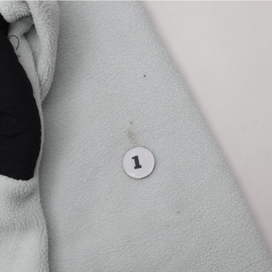 Ladies The North Face Polartec Denali Fleece Blue Black Jacket Size M