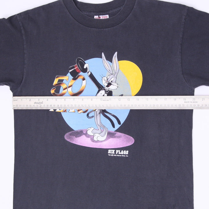 Vintage 1990 Looney Tunes Bugs Bunny 50th Anniversary T-Shirt Size L