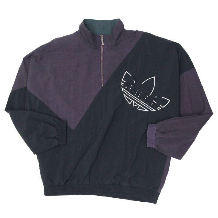 Vintage Adidas Orginals Quarter Zip Windbreaker Jacket | Migration_Jacket UAENAT40 | Fashion Rerun