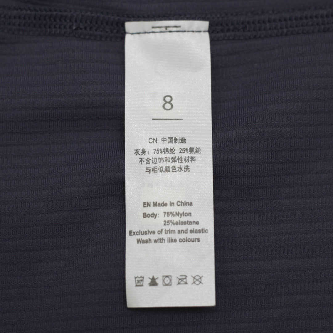Ladies Lululemon Tank Top Blue Stretchable Sport Size 8