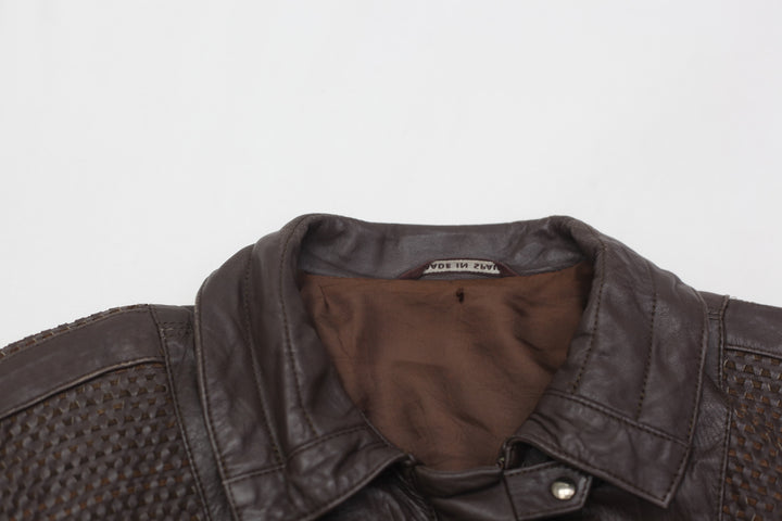 Vintage Gerome Made In Spain Leather Jacket