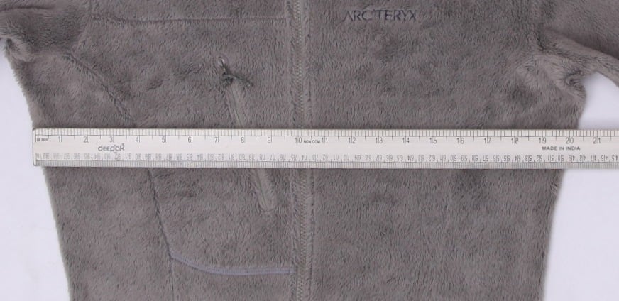 Ladies Arc'teryx Archive Delta Fleece Jacket POLARTEC Gray