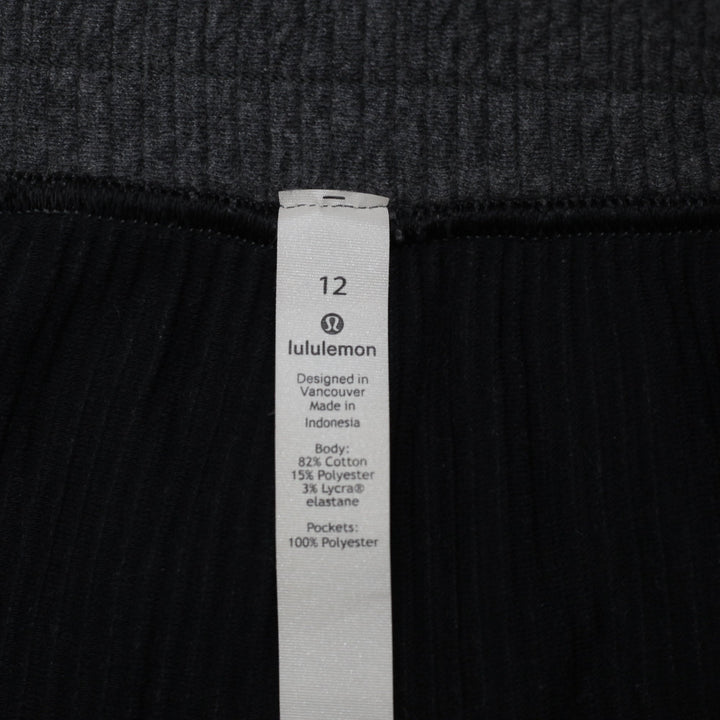 Ladies Lululemon Retreat Yourself Crop Wide-Leg Pants Size 12