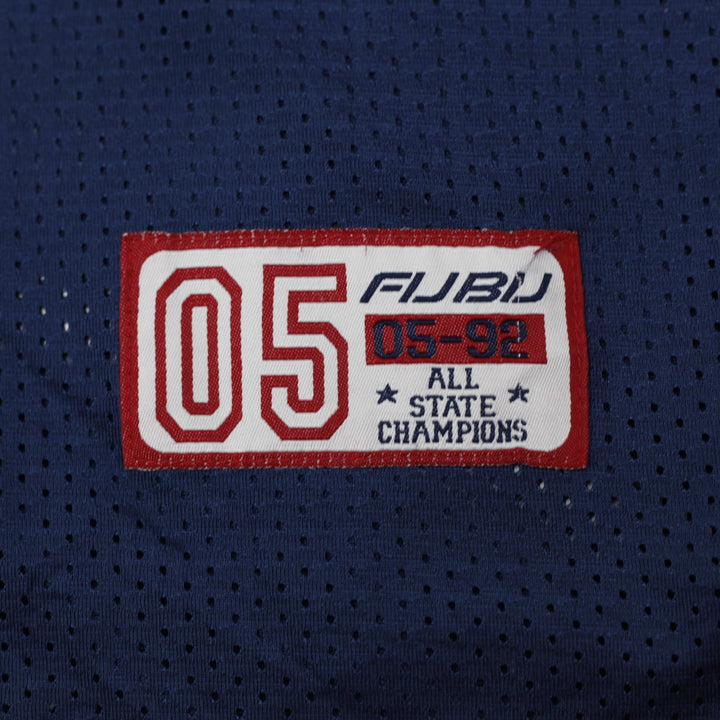Vintage Mens FUBU Mesh Jersey Navy White 05 Embroidered Size 2X