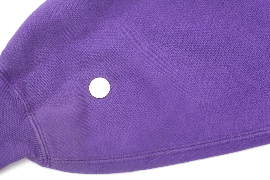 Vintage Champion Reverse Weave Embroidered Purple Sweatshirt - Fashion Rerun Vintage Migration_Sweaters