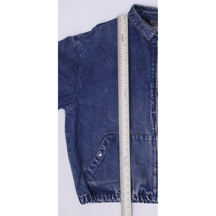 Vintage Mens Polo Ralph Lauren Trucker Denim Jacket Size | Migration_Jackets - View 11 | Fashion Rerun