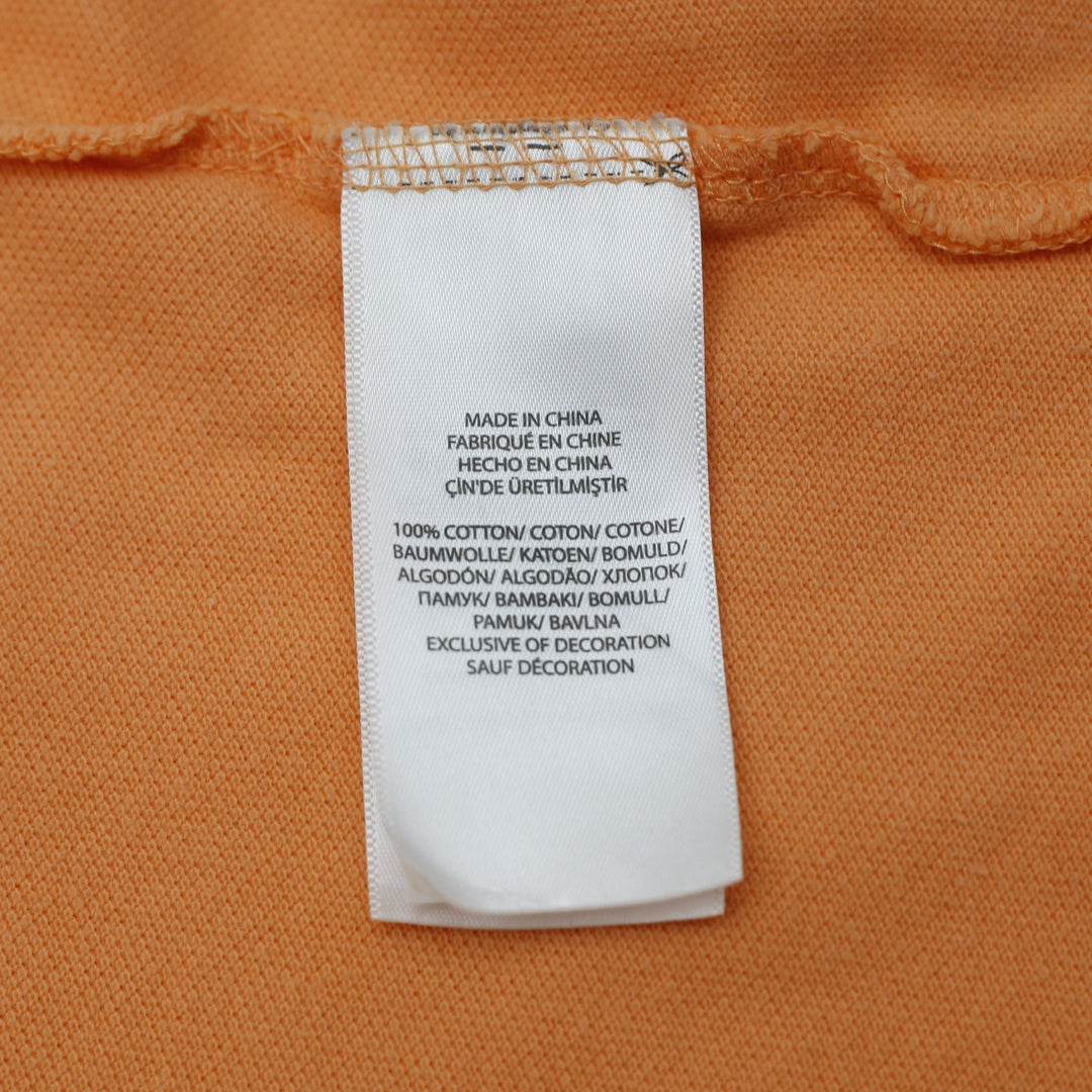 Mens Ralph Lauren Polo T-Shirt Orange Short Sleeve Classic Size XL