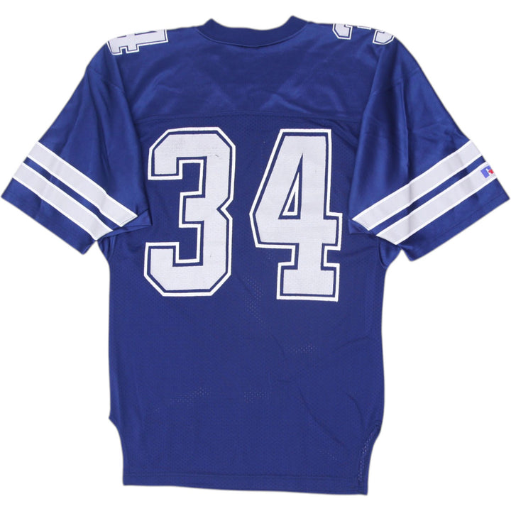 Vintage Mens Russell Athletic Jersey Navy Blue American Football Sportswear | Migration_Jerseys - Side View | Fashion Rerun