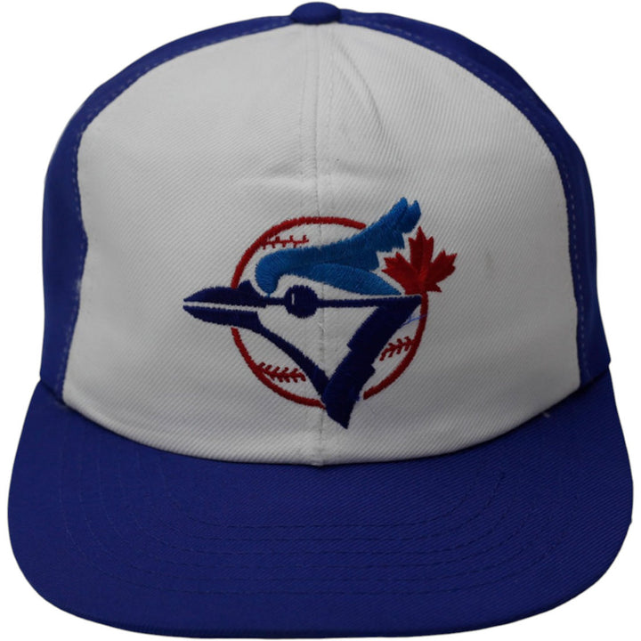 Vintage Mens Blue Jays Baseball Cap Blue White Embroidered Logo
