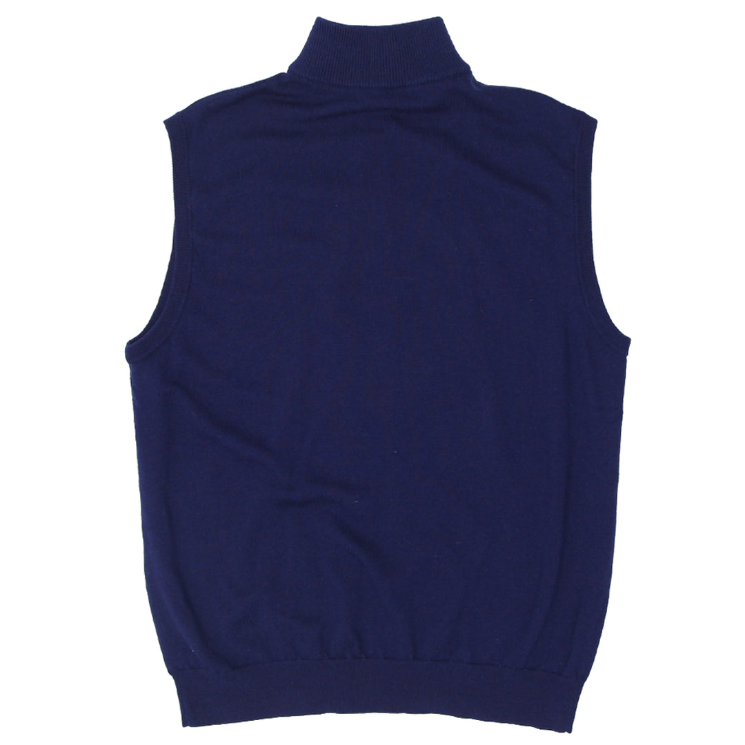 Mens Polo Ralph Lauren Golf Quarter Zip Sweater Vest - Fashion Rerun Vintage Migration_Sweaters