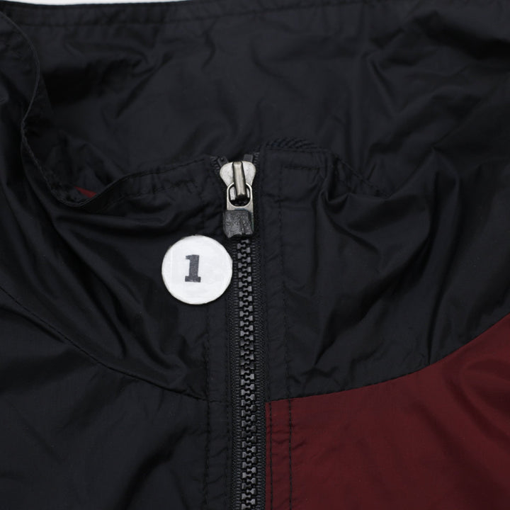Vintage Nike Windbreaker Jacket Maroon Navy Swoosh Lightweight XL | Migration_Jackets - Alternate View | Fashion Rerun