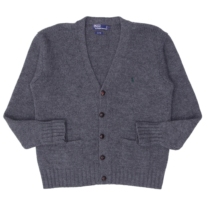Vintage Polo by Ralph Lauren 100% Wool Sweater Cardigan L - Fashion Rerun Vintage Migration_Sweaters