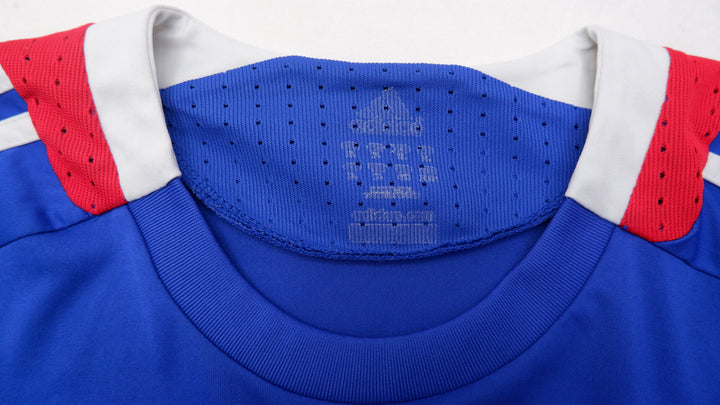 Mens France National Team 2007 2008 Home Football Shirt Adidas Jersey