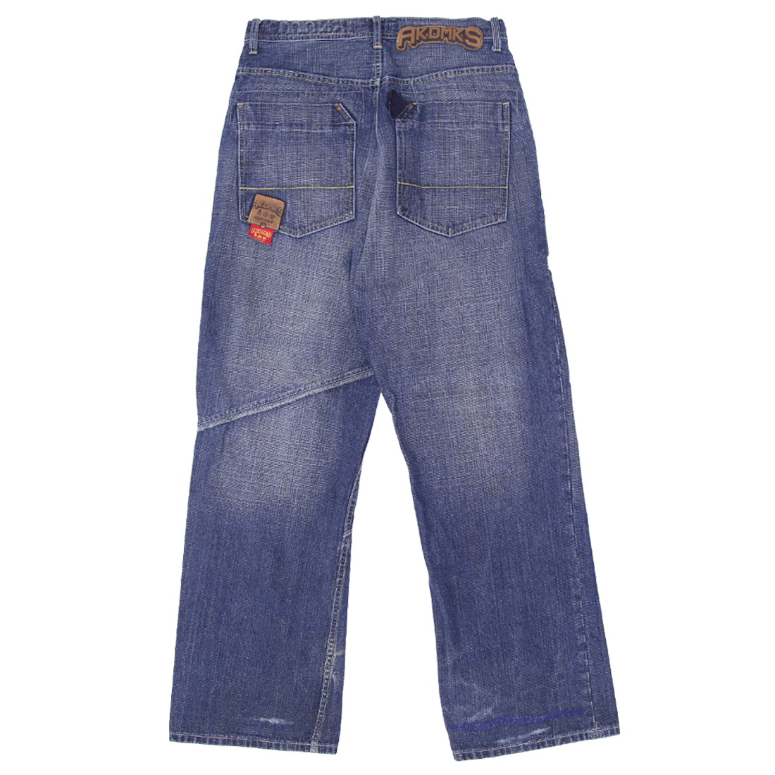 Shop Mens Y2K Akademiks Jeanius RN 0100964 Baggy Jeans | Fashion Rerun