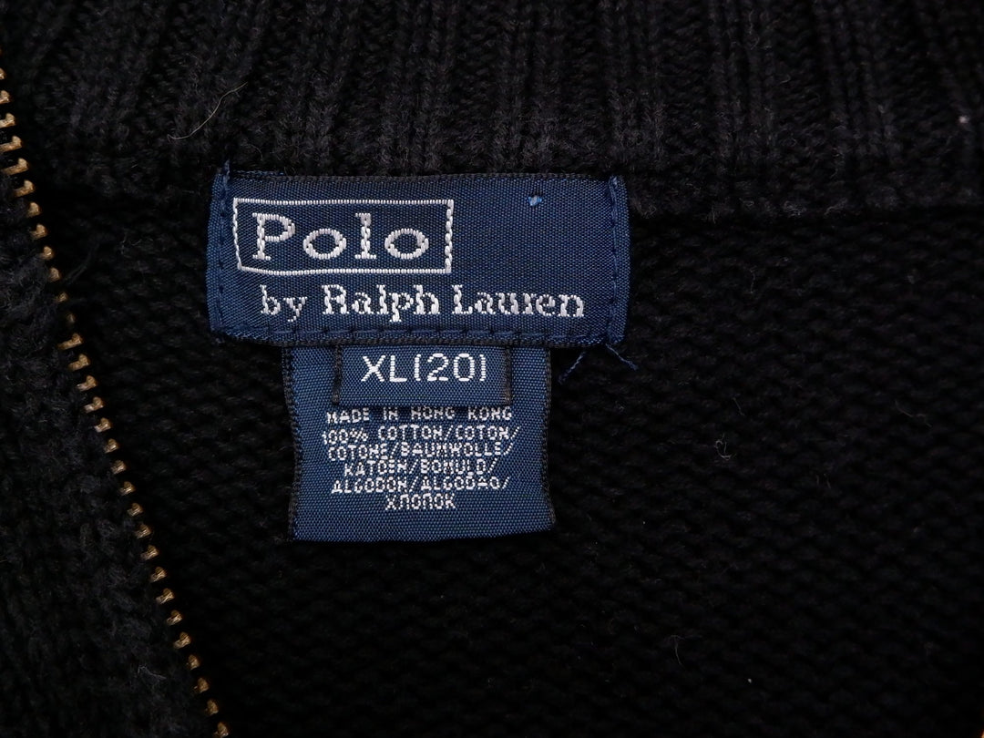 Youth Boys Polo By Ralph Lauren Quarter Zip Sweater