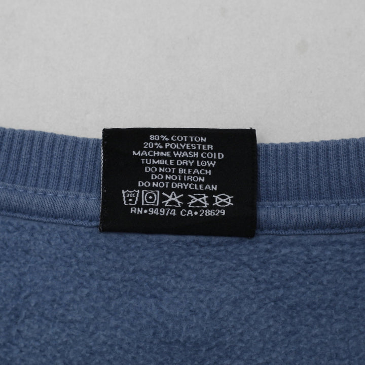 Stussy Blue Graphic Crewneck Sweatshirt Size M | Migration_Sweatshirts SW COLLECTION - Detail View | Fashion Rerun