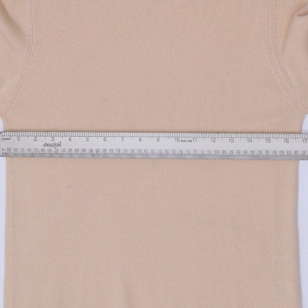 Ladies Neiman Marcus 100% Cashmere Mock Neck Turtleneck Sweater Size S
