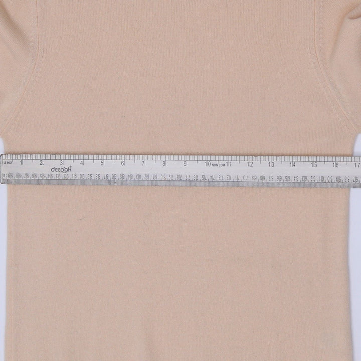Ladies Neiman Marcus 100% Cashmere Mock Neck Turtleneck Sweater Size S