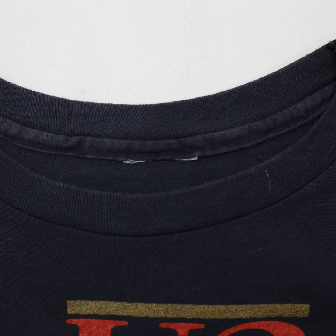 Vintage 80's U2 Joshua Tree Concert Tour T-Shirt Size L | Migration_T-Shirts - Back View | Fashion Rerun
