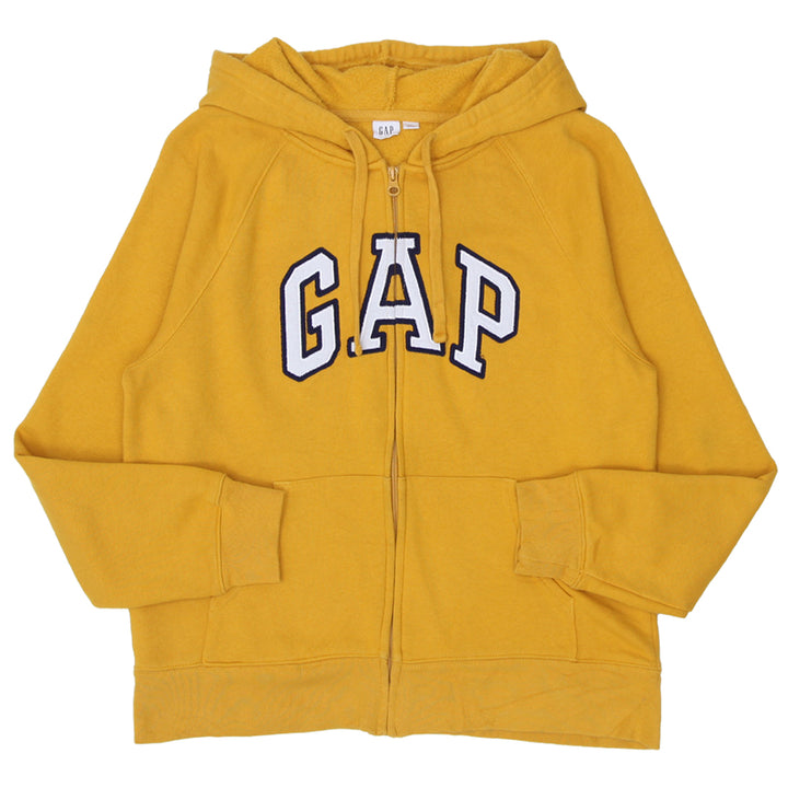 Mens GAP Full Zip Hoodie Yellow - Fashion Rerun Vintage Migration_Sweaters