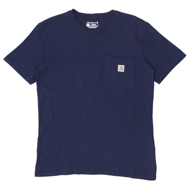 Ladies Carhartt Loose Fit Pocket T-Shirt Navy - Fashion Rerun Vintage Migration_T-Shirt