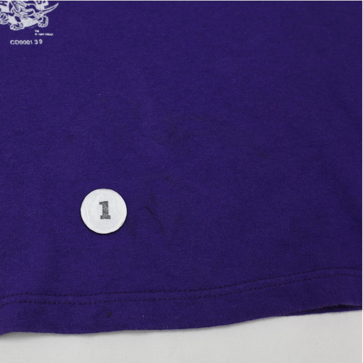 Vintage 90s Toronto Raptors Slam Dunk Action NBA Purple Basketball T-Shirt M | Migration_T-Shirts - Alternate | Fashion Rerun