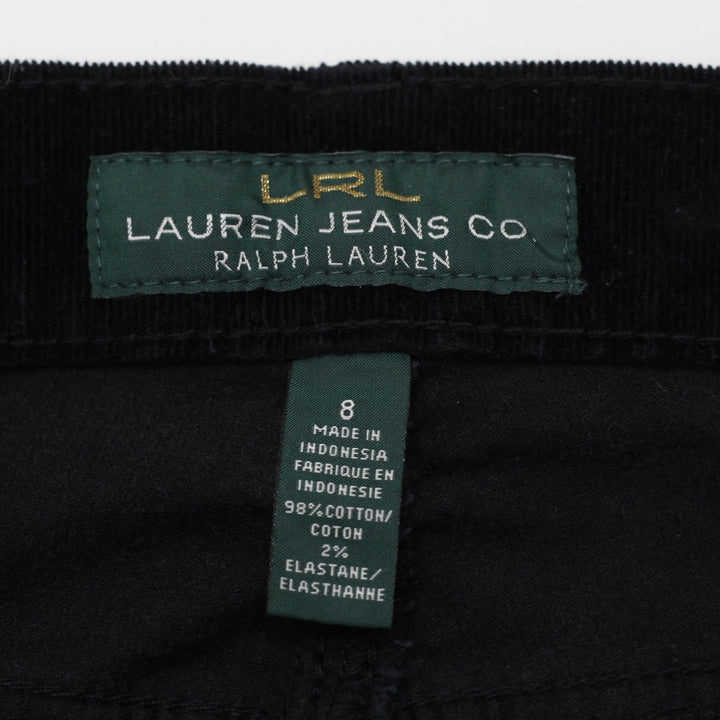 Ladies Lauren Jeans Co Ralph Lauren Corduroy Pants Trousers Stretch Straight