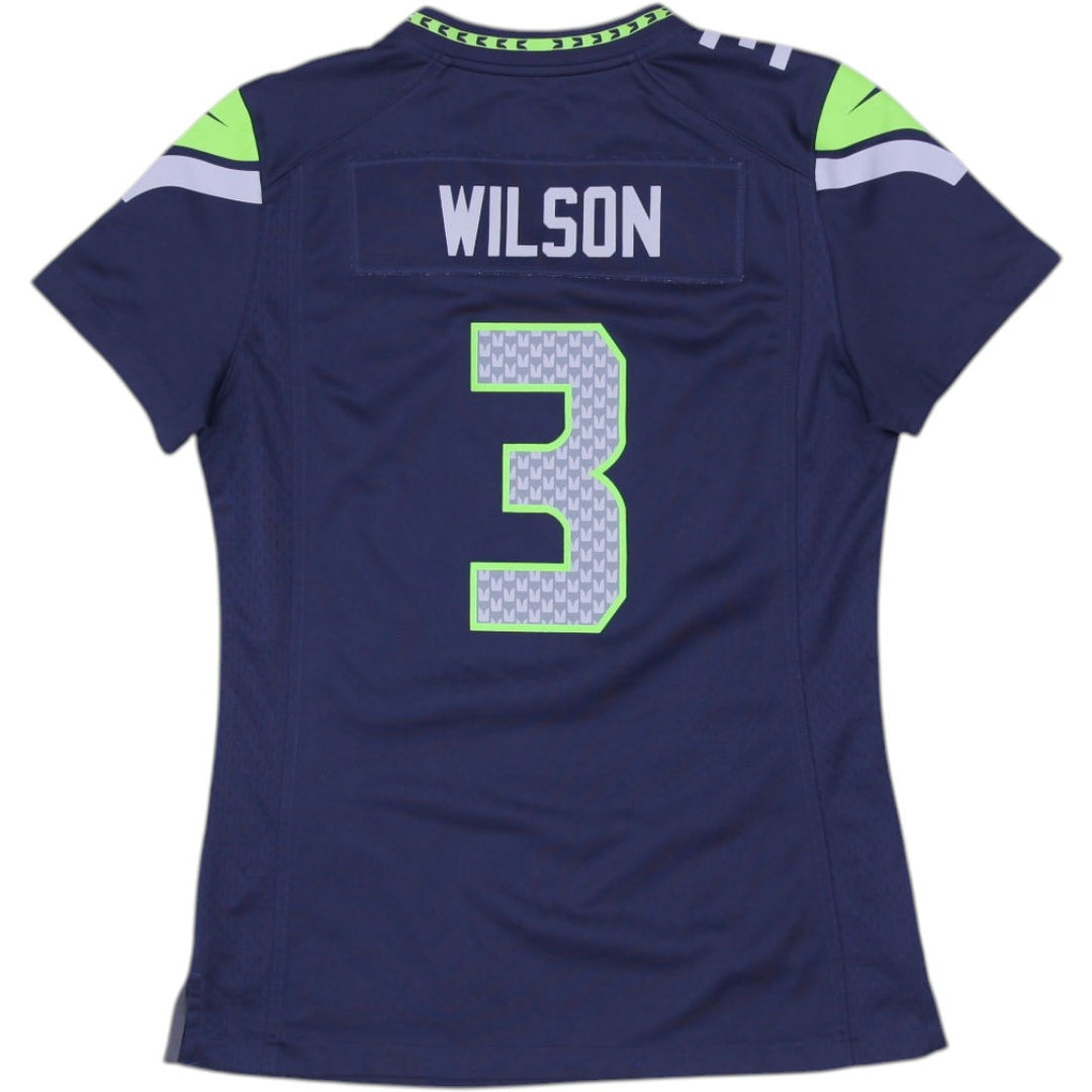 Ladies Nike Seahawks Wilson # 3Jersey