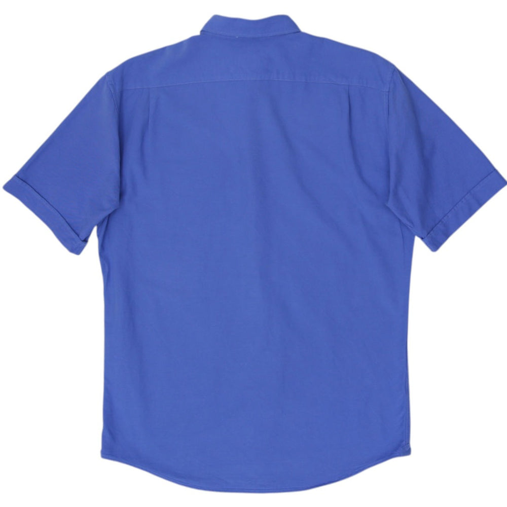 Mens Lacoste Button Up Casual Cotton Polo Shirt Size 40 | Migration_Shirts - Side View | Fashion Rerun