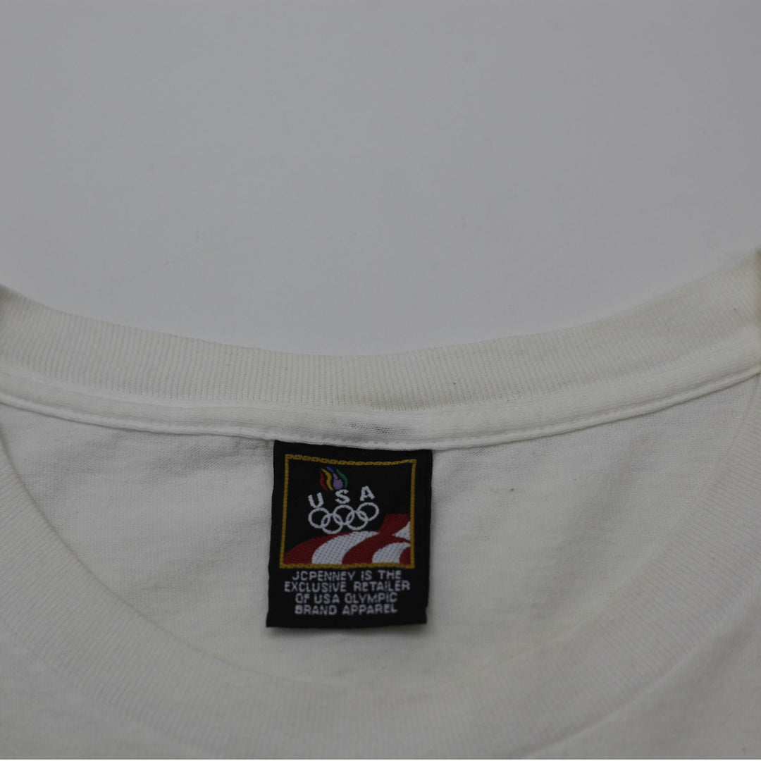 Vintage 1996 USA Olympic Graphic T-Shirt Size L