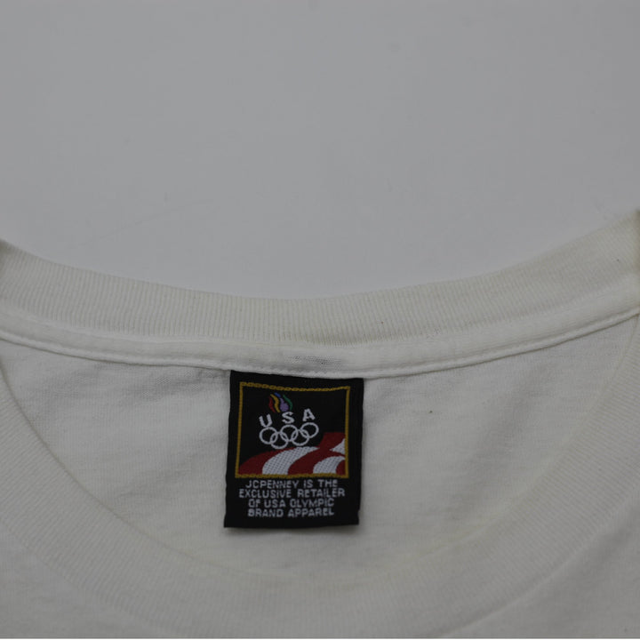 Vintage 1996 USA Olympic Graphic T-Shirt Size L