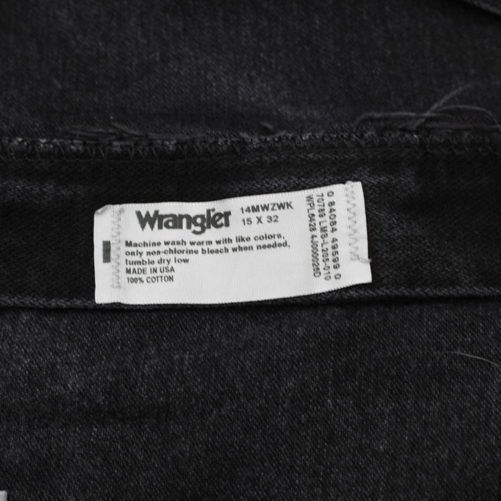 Mens Wrangler 14MWZ Straight Fit Classic Jeans Denim Size 15x32 | Migration_Jeans - Back View | Fashion Rerun