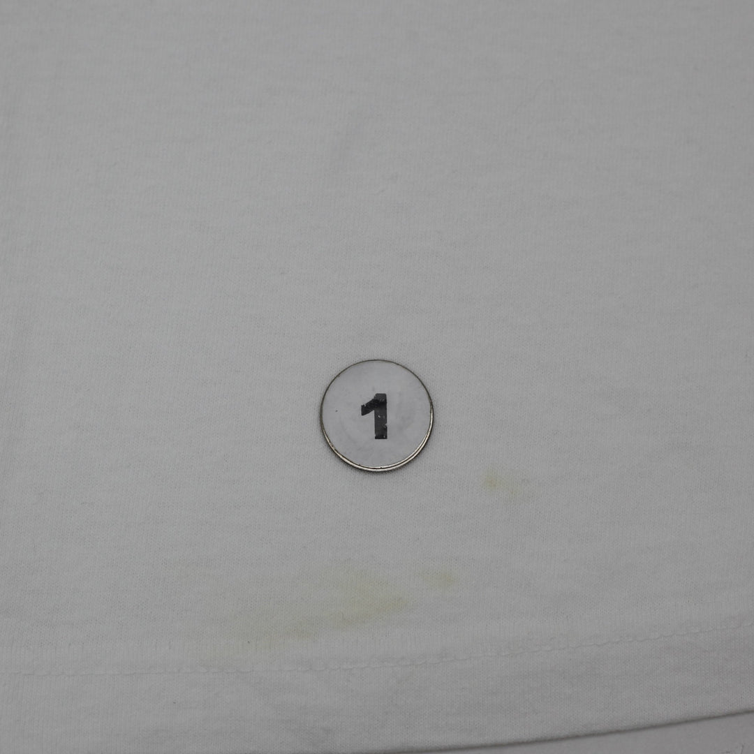 Vintage 1996 Monopoly Community Chest T-Shirt Stanley Desantis Single Stitch L