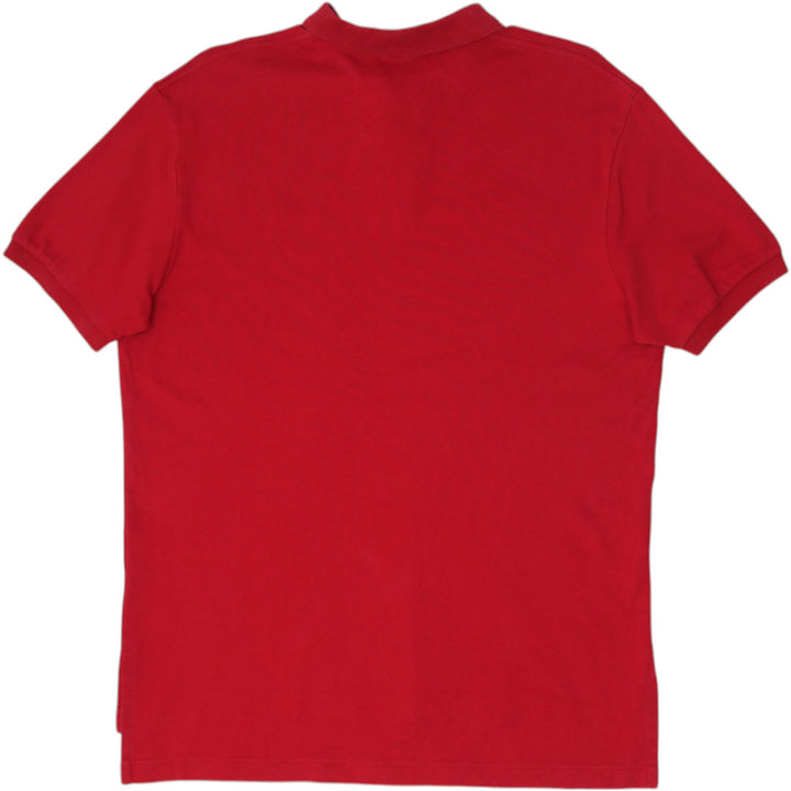 Mens Ralph Lauren Polo Red Cotton Short Sleeve Embroidered T-Shirt