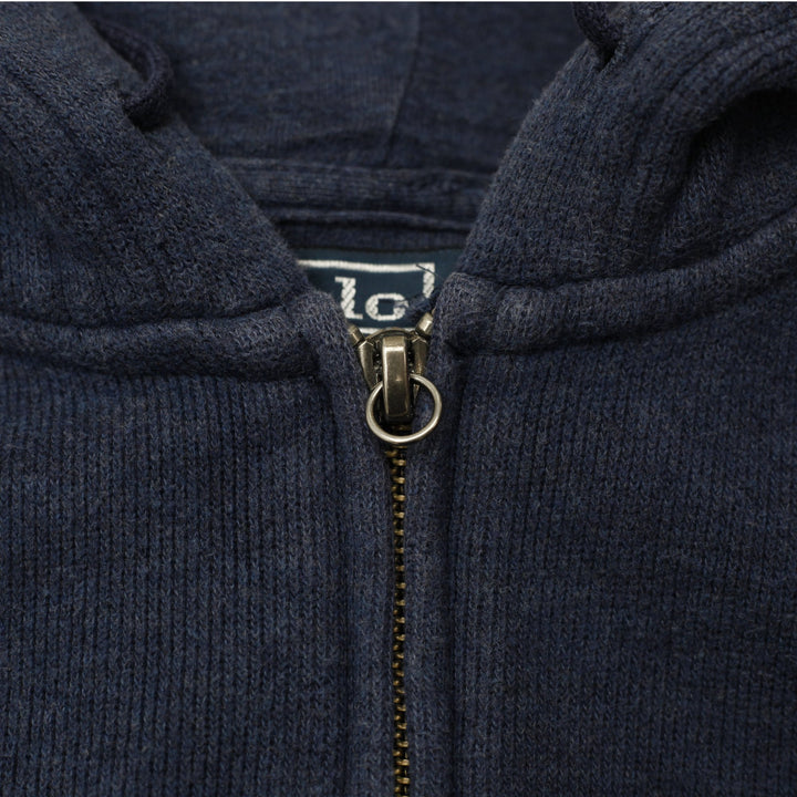 Vintage Mens Polo Ralph Lauren Navy Full Zip Embroidered Hoodie Size M | Migration_Hoodies - View 6 | Fashion Rerun
