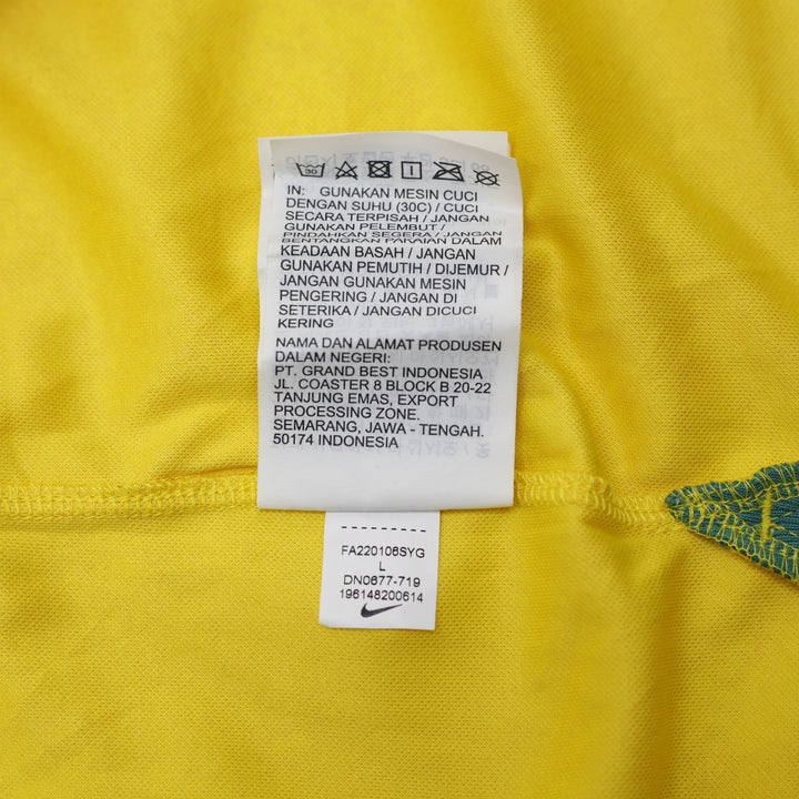 Mens Nike Australia 2022-23 Home Football Shirt Jersey Nike Gold Yellow Size L