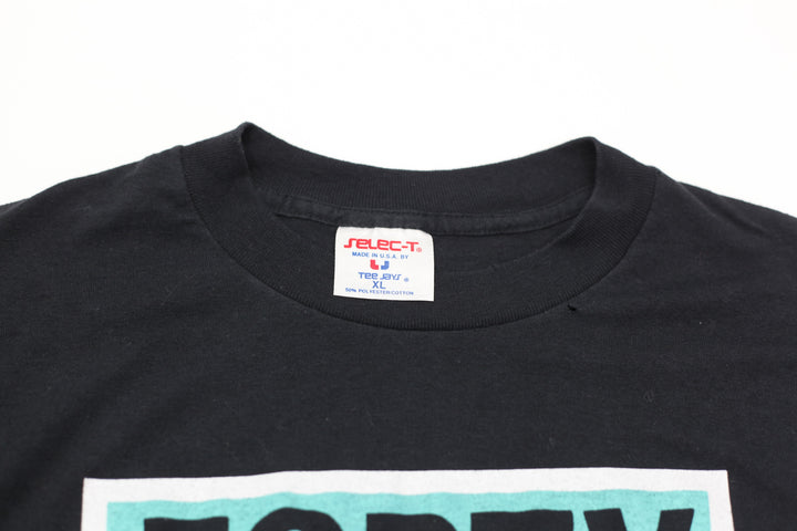 1989 Vintage Forty Happens Funny T-Shirt S.Stitch Made in USA Tee Jays XL | Migration_T-Shirt UAENAT40 - Back | Fashion Rerun