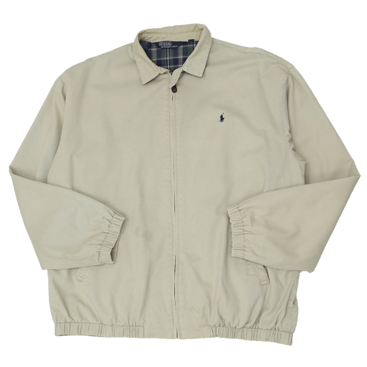 Vintage Polo by Ralph Lauren Plaid Lined Harrington Jacket