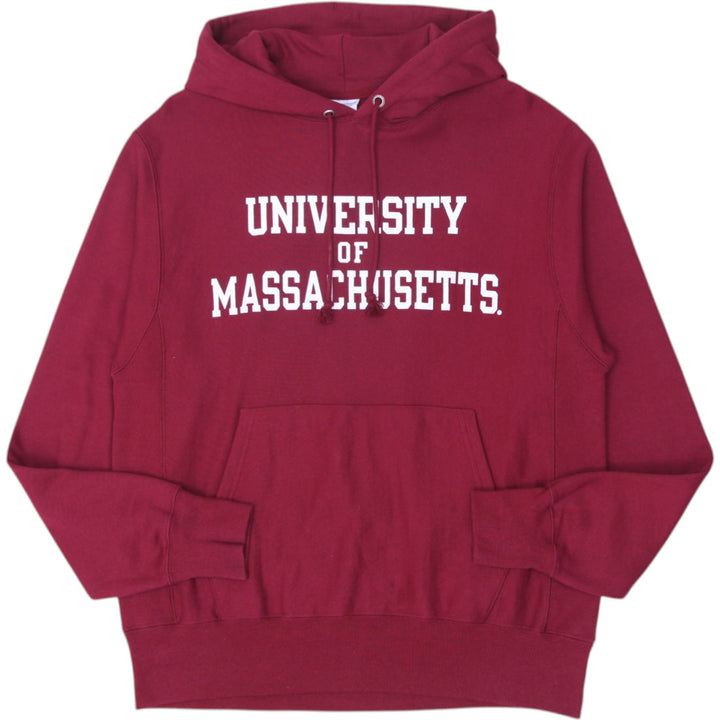 Mens Champion Reverse Weave Hoodie Maroon University Graphic | Migration_Hoodies | Fashion Rerun